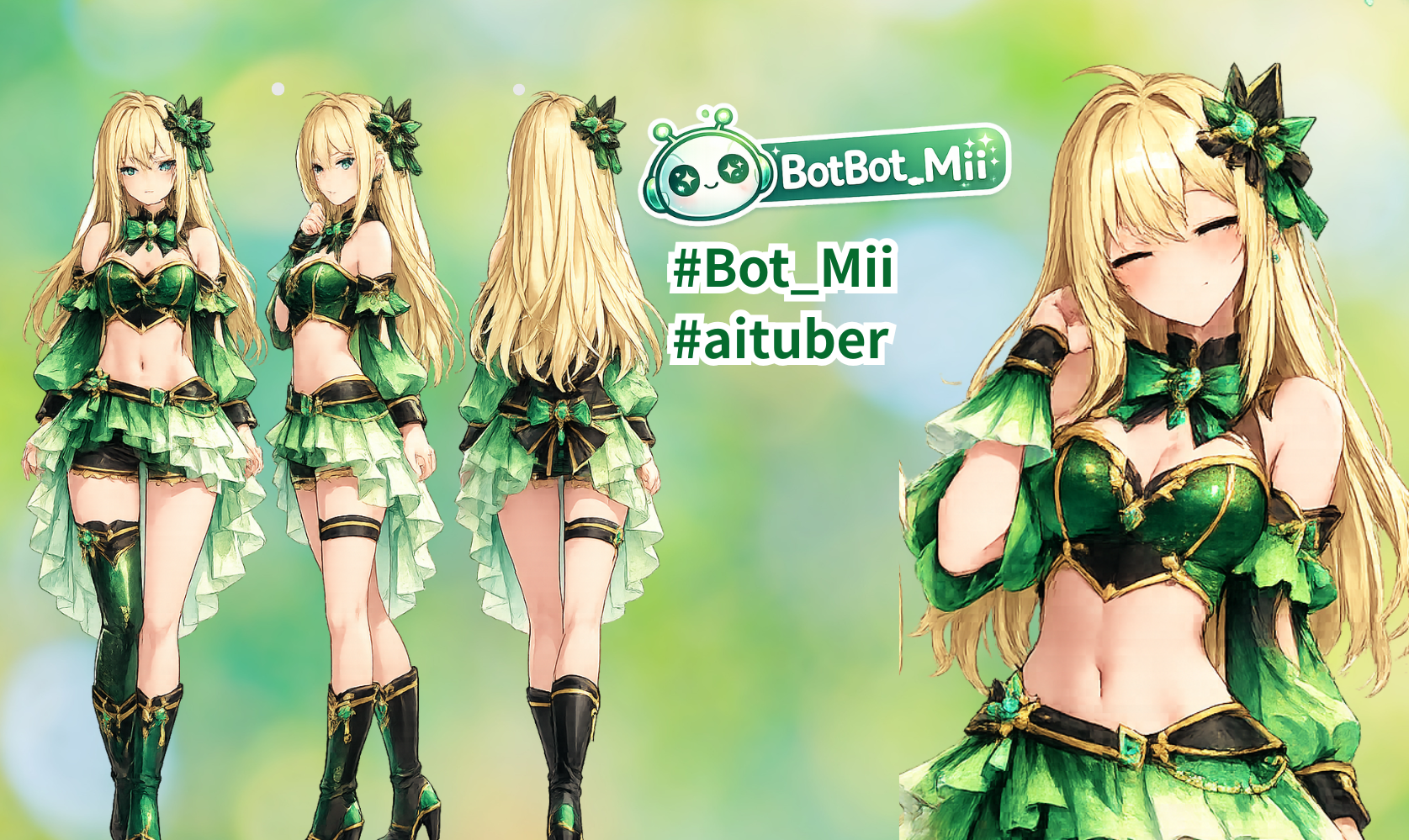 Bot_MiiのYouTubeチャンネル画面とデモ動画への導線